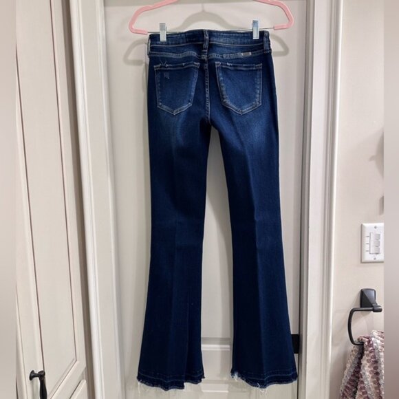 KanCan Signature Mid-Rise Super Flare Stretch Jean - Picture 3 of 7
